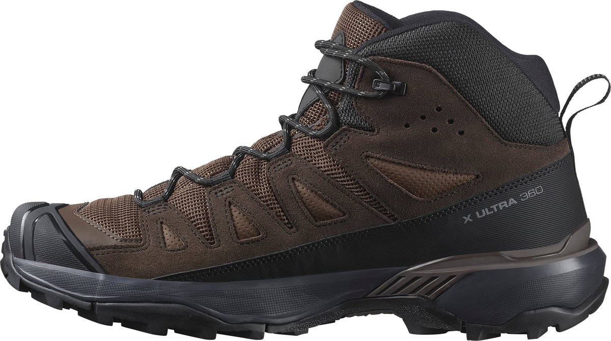 Salomon X Ultra 360 Leather Mid GORE-TEX Men's Walking Boots - Brown | Outdoor Performance