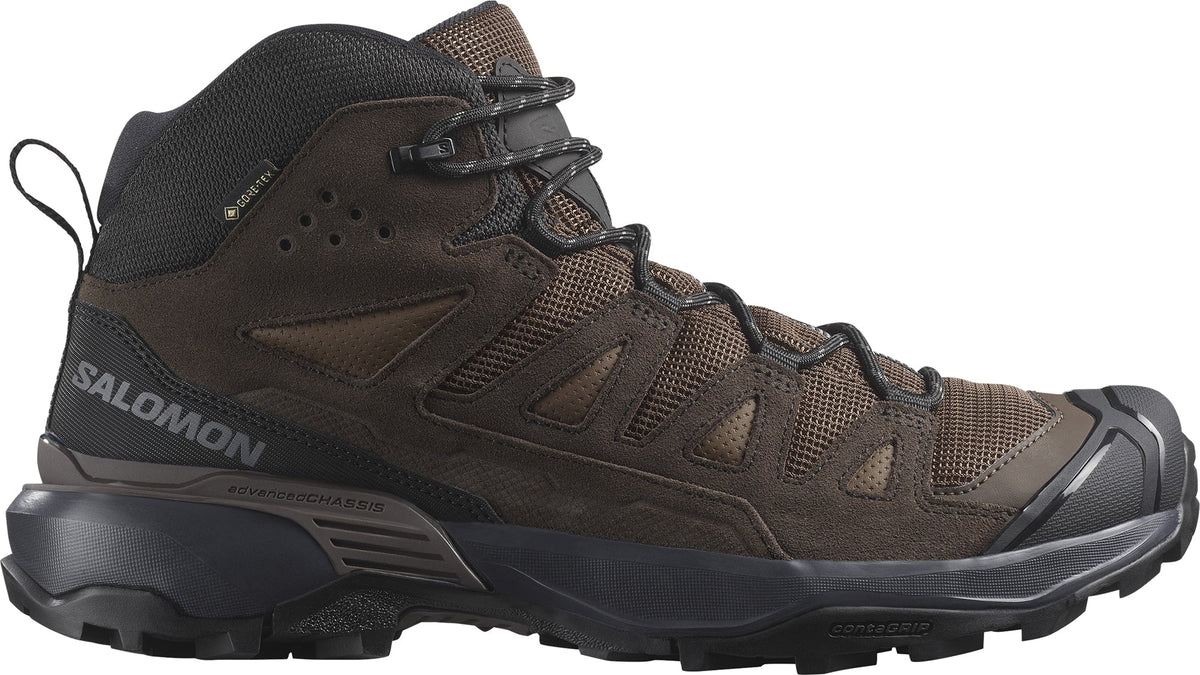 Salomon X Ultra 360 Leather Mid GORE-TEX Men's Walking Boots - Brown | Outdoor Performance