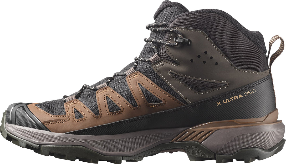 Salomon X Ultra 360 Mid GORE-TEX Men's Walking Boots - Black | Outdoor Performance