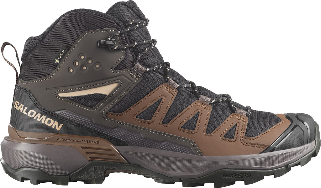 Salomon X Ultra 360 Mid GORE-TEX Men's Walking Boots - Black | Outdoor Performance