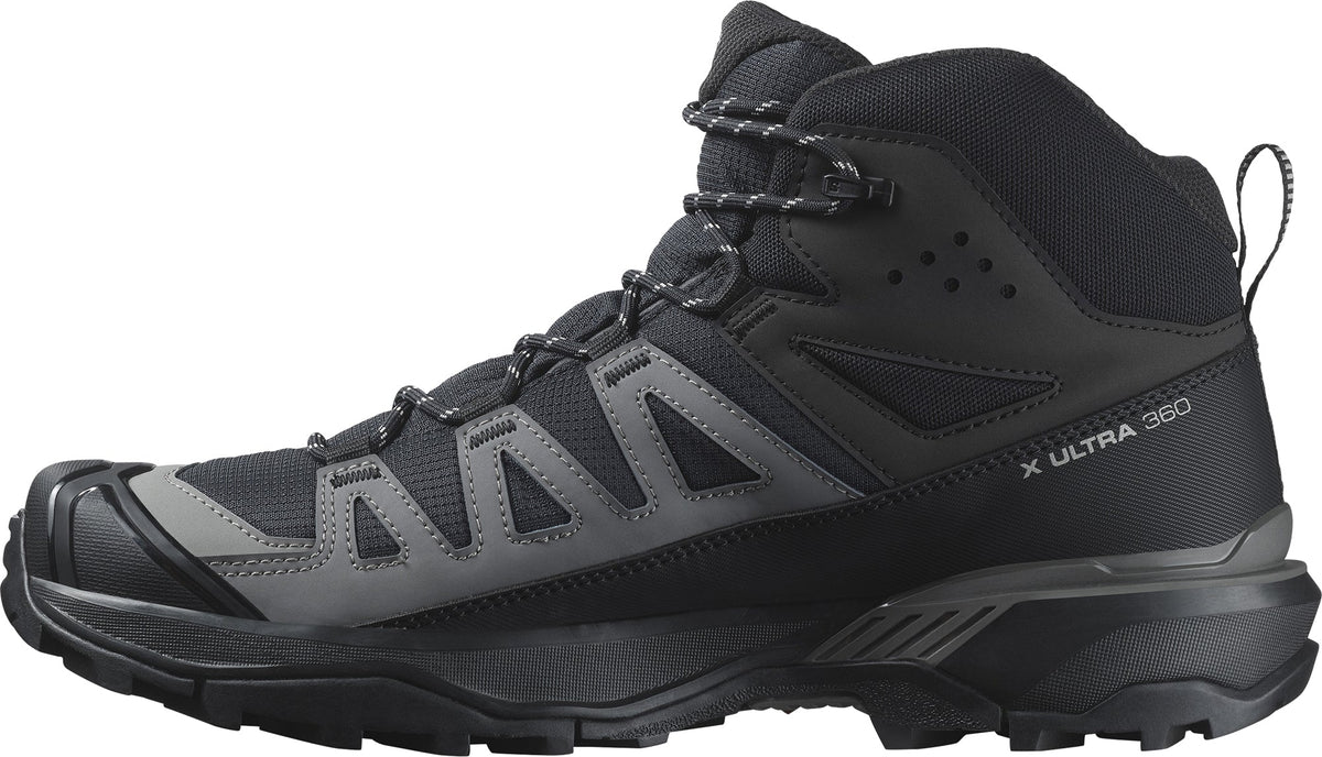Salomon X Ultra 360 Mid GORE-TEX Men's Walking Boots - Black | Outdoor Performance