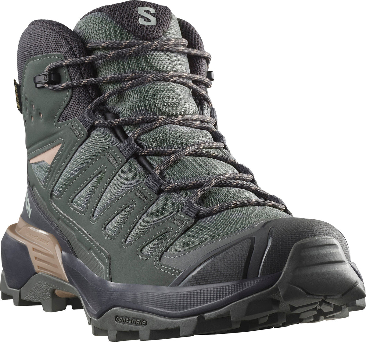 Salomon X Ultra 360 Mid GORE-TEX Women's Walking Boots - Green | Outdoor Performance