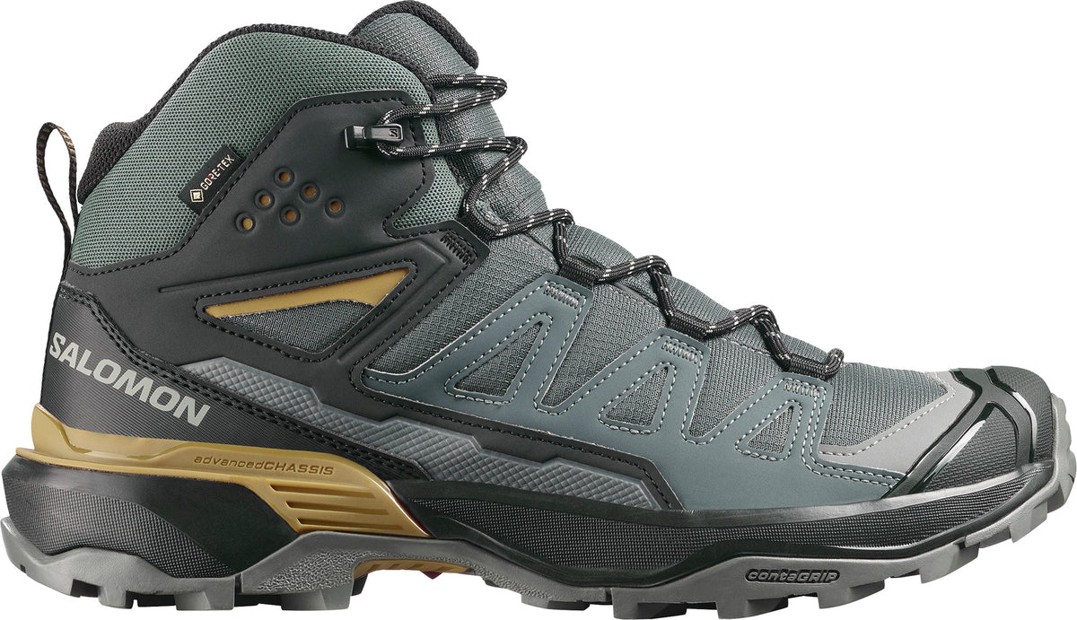 Salomon X Ultra 360 Mid GORE-TEX Men's Walking Boots - Green | Outdoor Performance
