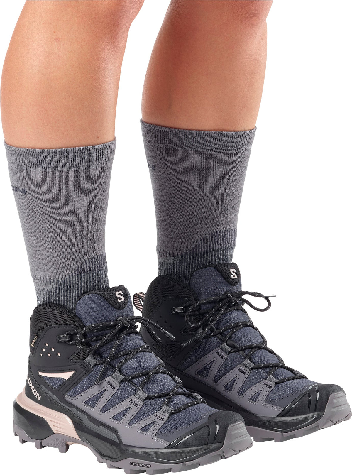 Salomon X Ultra 360 Mid GORE-TEX Women's Walking Boots - Grey | Outdoor Performance