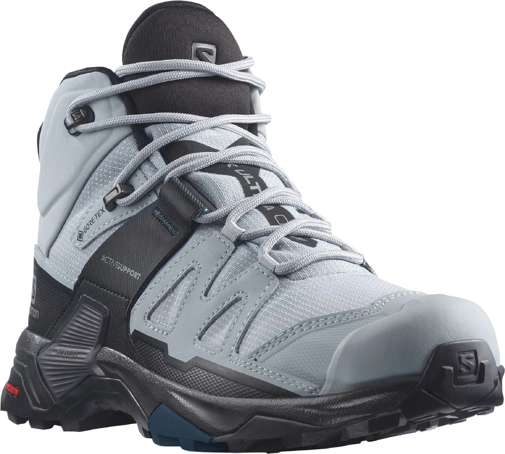 Salomon X Ultra 4 Mid GORE-TEX WIDE FIT Women's Walking Boots - Blue | Outdoor Performance