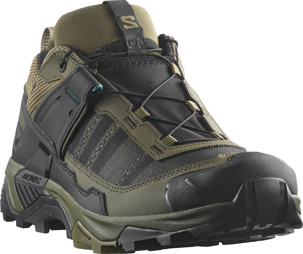 Salomon X Ultra 5 GORE-TEX Men's Walking Shoes - Green | Outdoor Performance