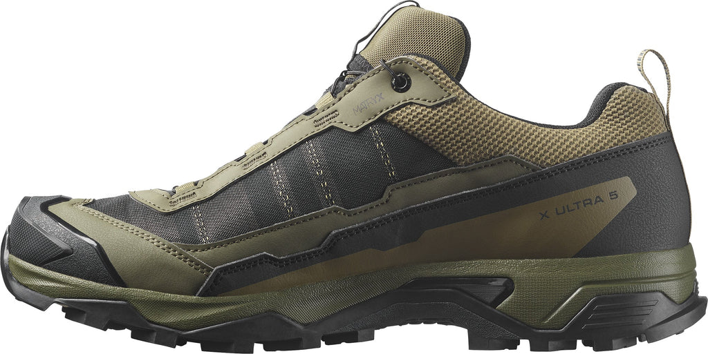 Salomon X Ultra 5 GORE-TEX Men's Walking Shoes - Green | Outdoor Performance