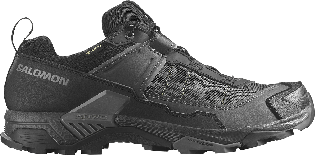 Salomon X Ultra 5 GORE-TEX Men's Walking Shoes - Black | Outdoor Performance
