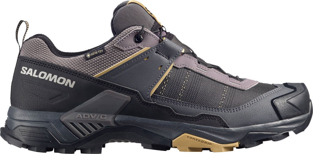 Salomon X Ultra 5 GORE-TEX Men's Walking Shoes - Grey | Outdoor Performance