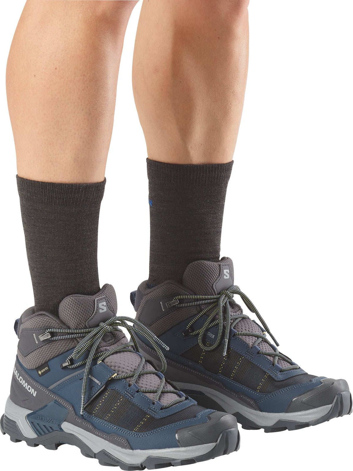 Salomon X Ultra 5 Mid GORE-TEX Men's Walking Boots - Blue | Outdoor Performance