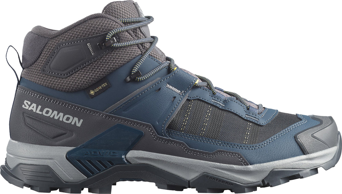 Salomon X Ultra 5 Mid GORE-TEX Men's Walking Boots - Blue | Outdoor Performance