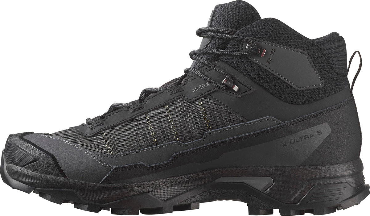 Salomon X Ultra 5 Mid GORE-TEX Men's Walking Boots - Black | Outdoor Performance