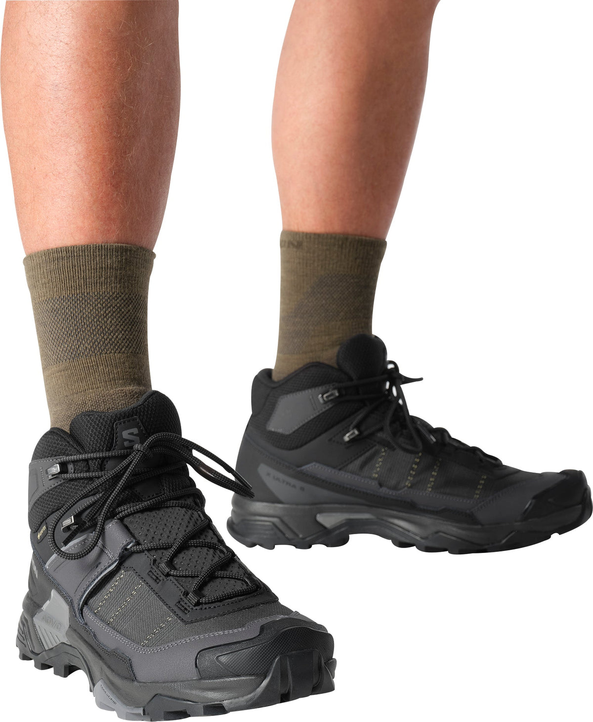 Salomon X Ultra 5 Mid GORE-TEX Men's Walking Boots - Black | Outdoor Performance