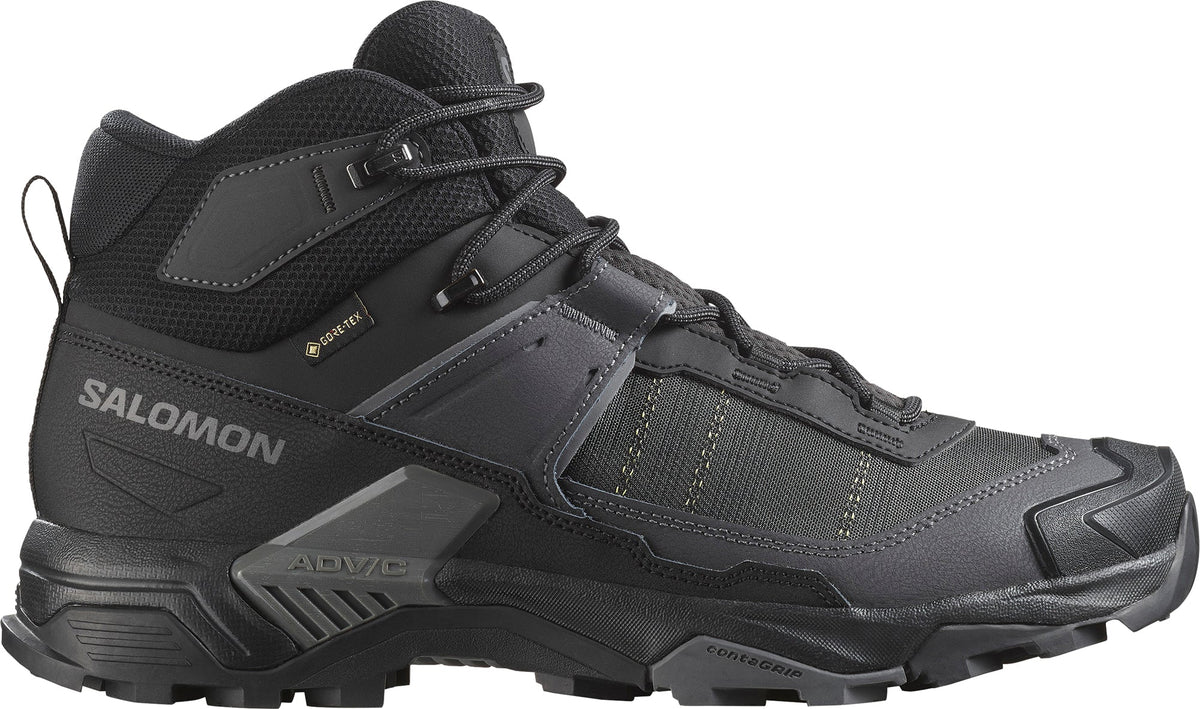 Salomon X Ultra 5 Mid GORE-TEX Men's Walking Boots - Black | Outdoor Performance