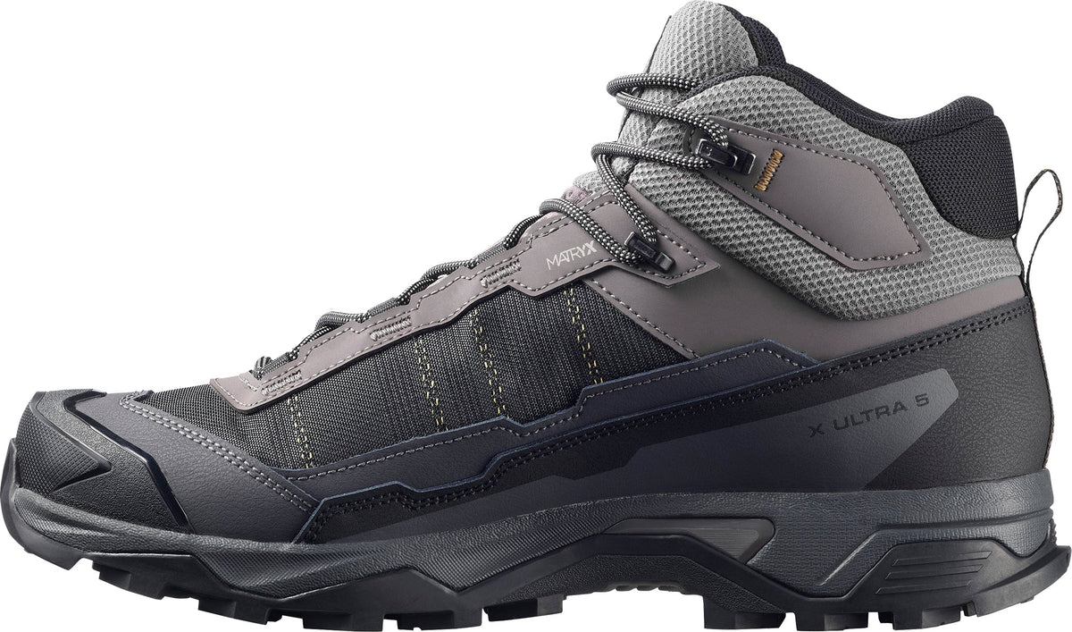 Salomon X Ultra 5 Mid GORE-TEX Men's Walking Boots - Grey | Outdoor Performance
