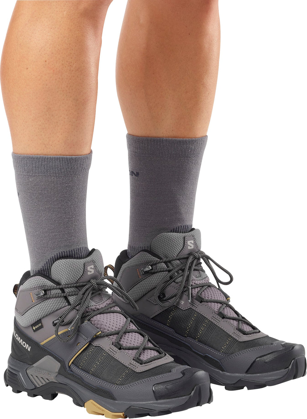 Salomon X Ultra 5 Mid GORE-TEX Men's Walking Boots - Grey | Outdoor Performance