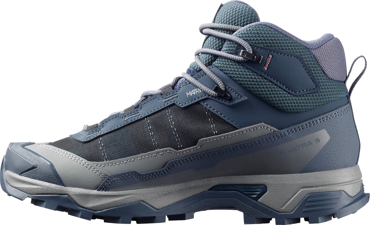 Salomon X Ultra 5 Mid GORE-TEX Women's Walking Boots - Blue | Outdoor Performance