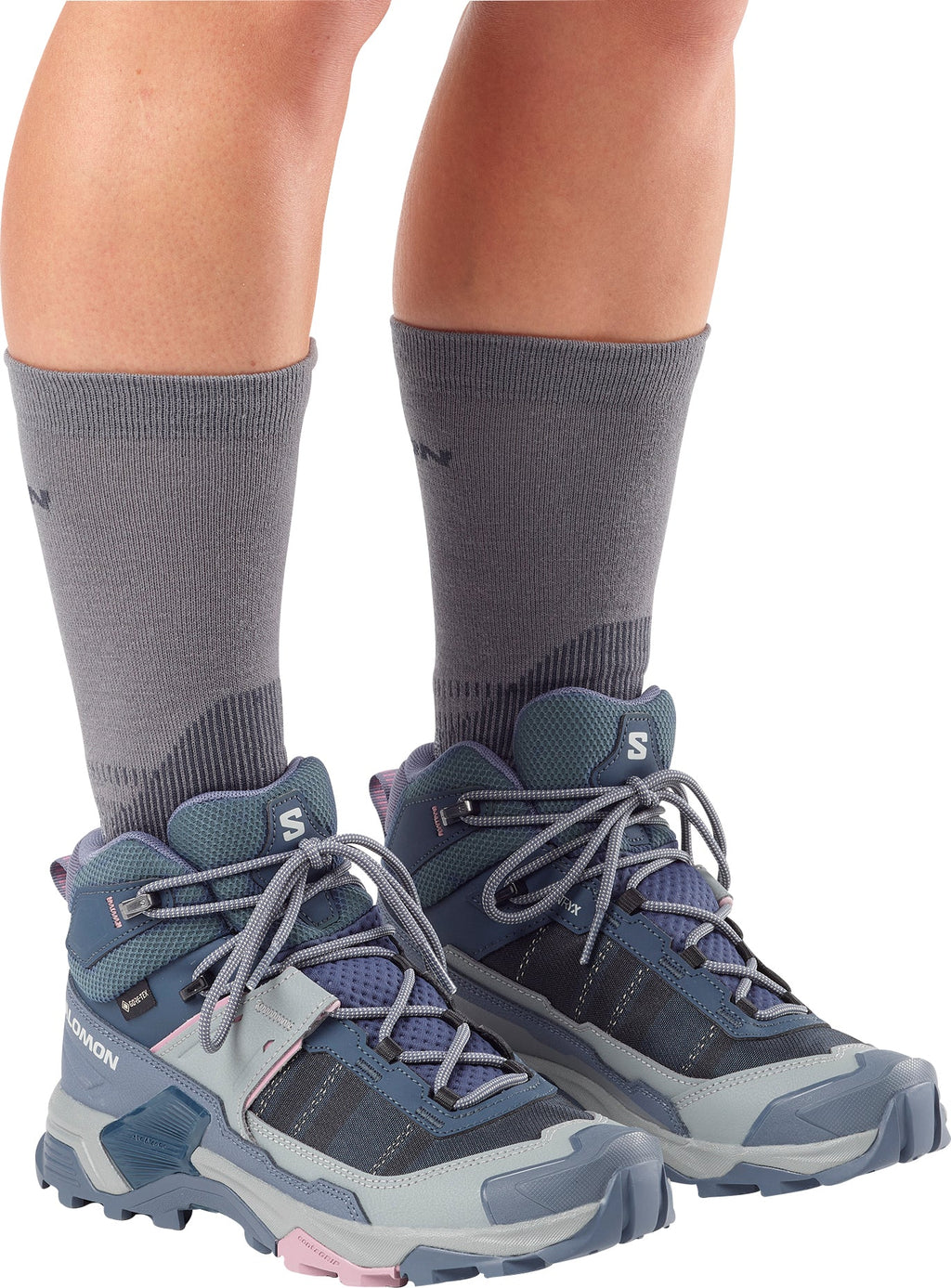 Salomon X Ultra 5 Mid GORE-TEX Women's Walking Boots - Blue | Outdoor Performance