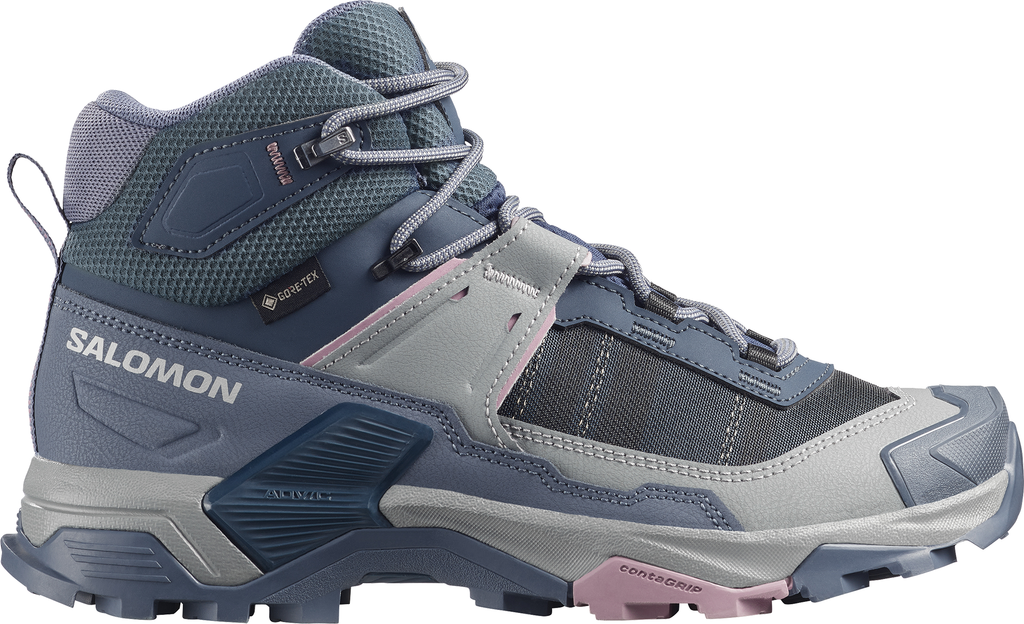 Salomon X Ultra 5 Mid GORE-TEX Women's Walking Boots - Blue | Outdoor Performance