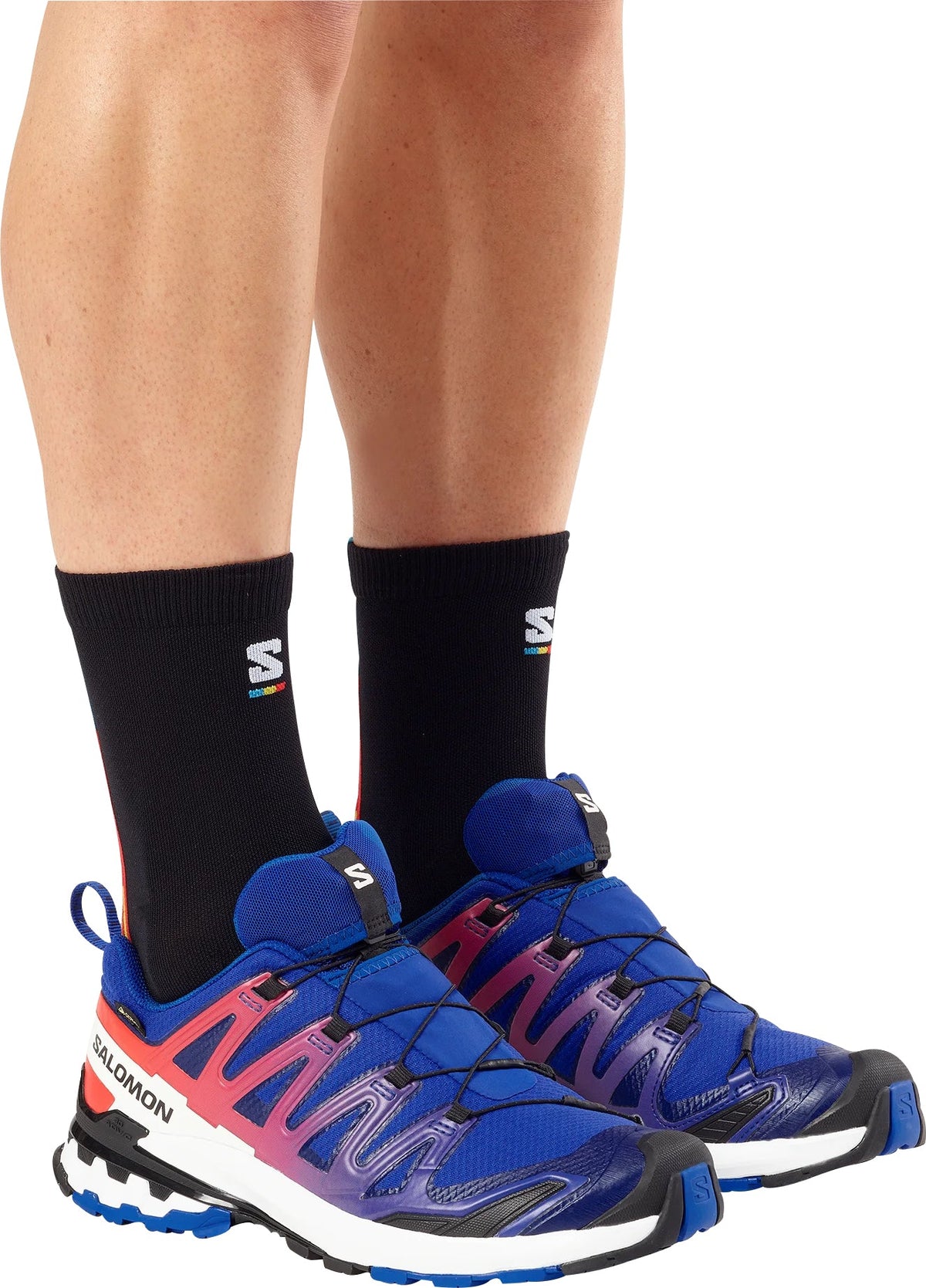 Salomon XA Pro 3D V9 GORE-TEX Men's Trail Running Shoes - Blue | Trail Running