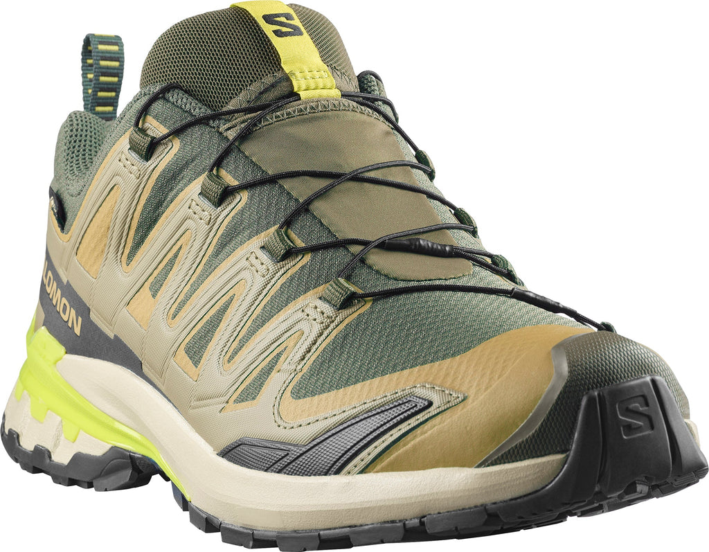 Salomon XA Pro 3D V9 GORE-TEX Men's Trail Running Shoes - Green | Trail Running