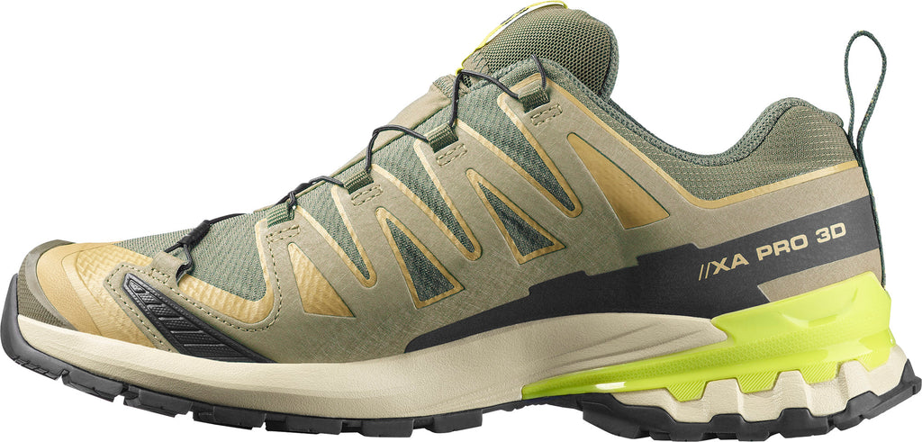 Salomon XA Pro 3D V9 GORE-TEX Men's Trail Running Shoes - Green | Trail Running