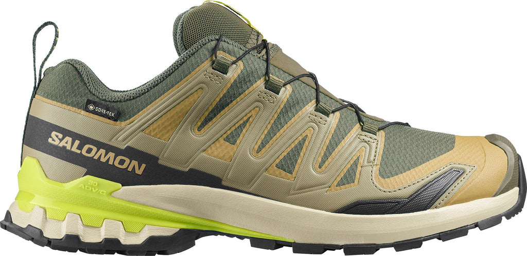 Salomon XA Pro 3D V9 GORE-TEX Men's Trail Running Shoes - Green | Trail Running