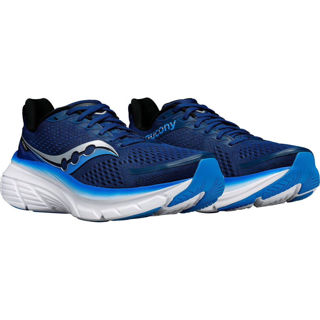Saucony Guide 17 WIDE FIT Men's Running Shoes - Navy | Running & Training