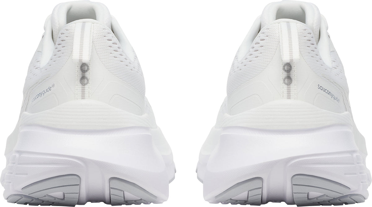 Saucony Guide 18 Men's Running Shoes - White | Running & Training