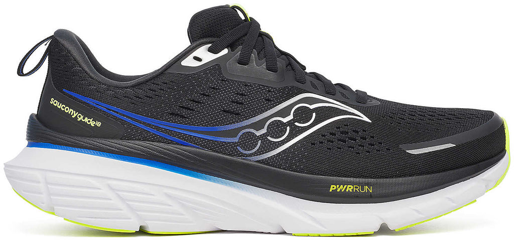 Saucony Guide 18 Men's Running Shoes - Black | Running & Training