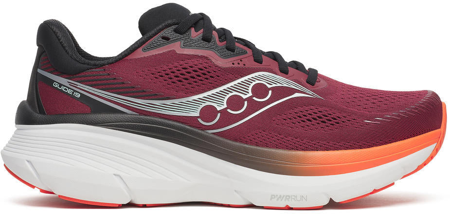 Saucony Guide 19 Men's Running Shoes - Red | Running & Training