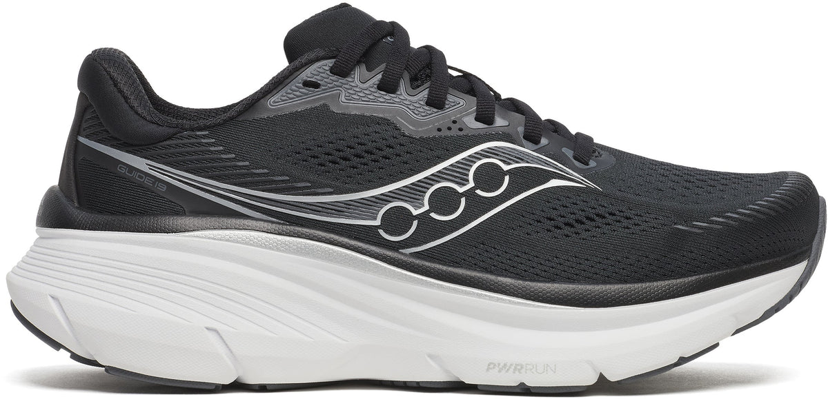 Saucony Guide 19 WIDE FIT Women's Running Shoes - Black | Running & Training