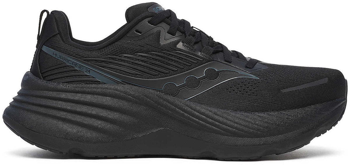 Saucony Hurricane 24 Women's Running Shoes - Black | Running & Training