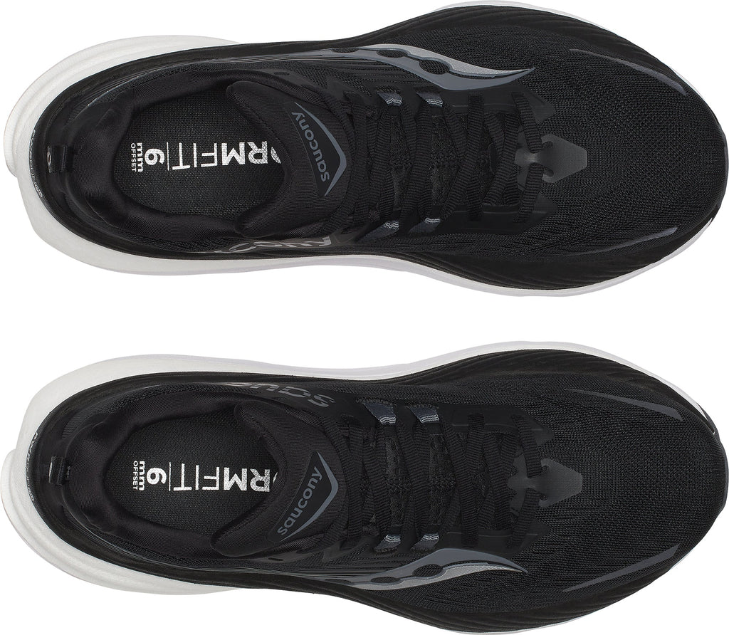 Saucony Hurricane 24 Men's Running Shoes - Black | Running & Training