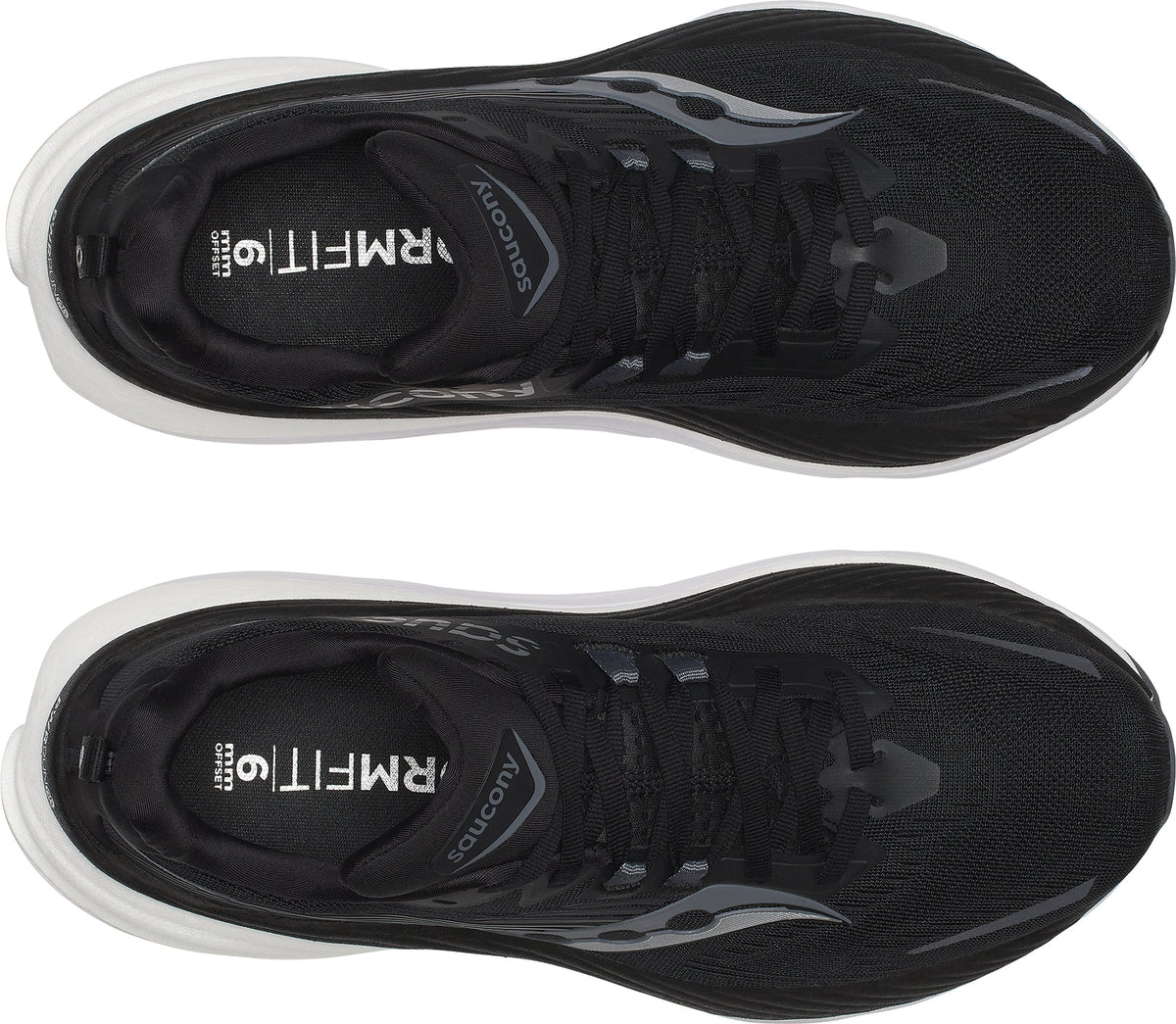 Saucony Hurricane 24 Men's Running Shoes - Black | Running & Training