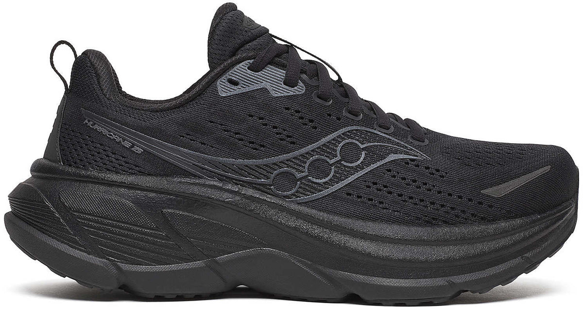 Saucony Hurricane 25 Women's Running Shoes - Black | Running & Training