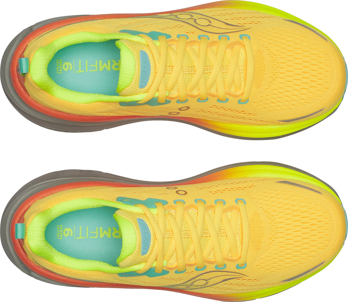 Saucony Hurricane 25 Men's Running Shoes - Yellow | Running & Training