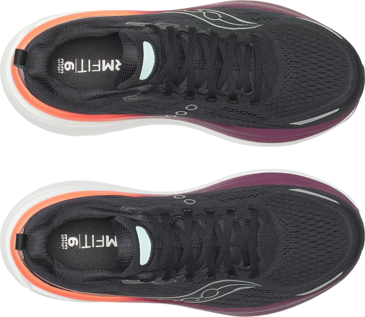 Saucony Hurricane 25 Men's Running Shoes - Black | Running & Training