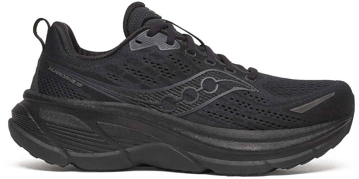Saucony Hurricane 25 Men's Running Shoes - Black | Running & Training