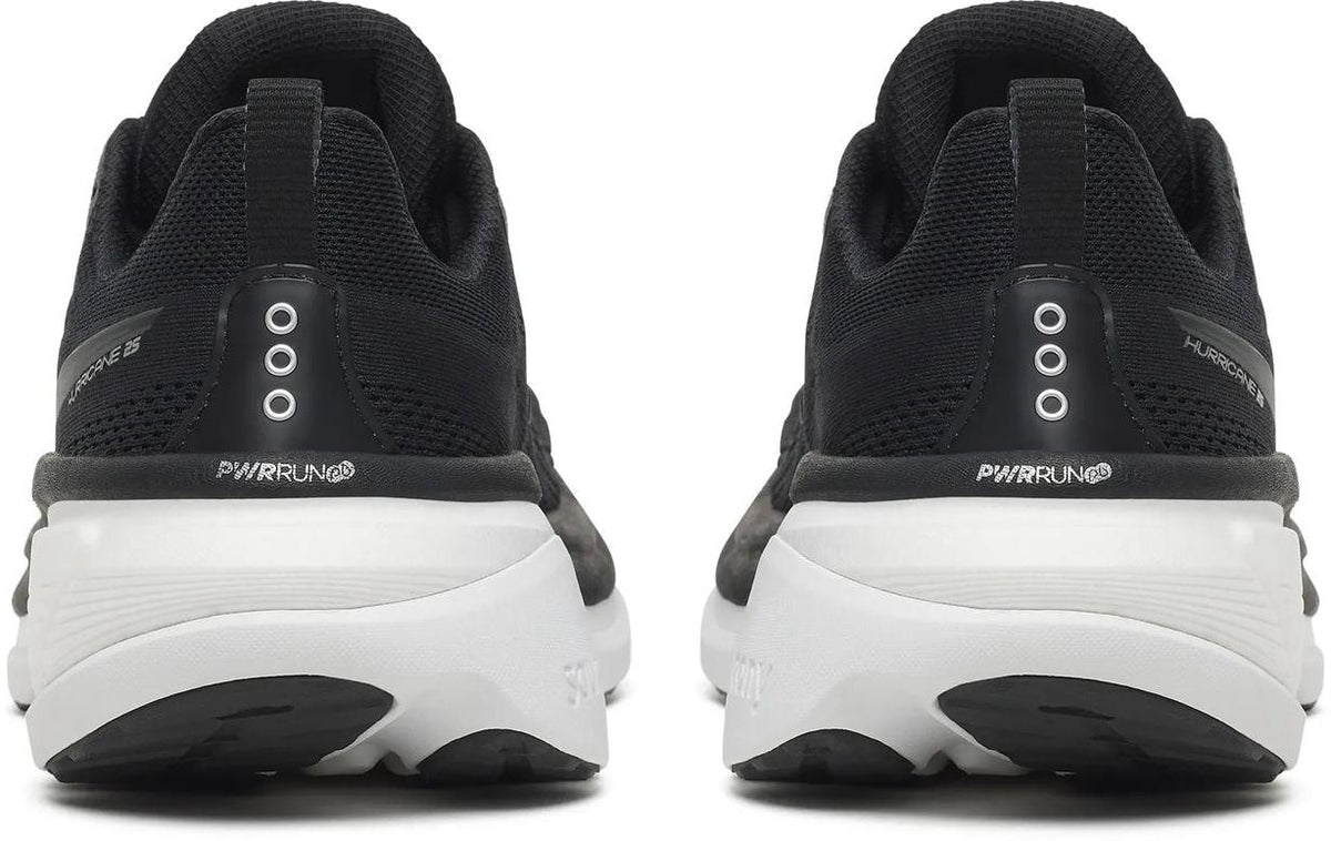 Saucony Hurricane 25 WIDE FIT Men's Running Shoes - Black | Running & Training