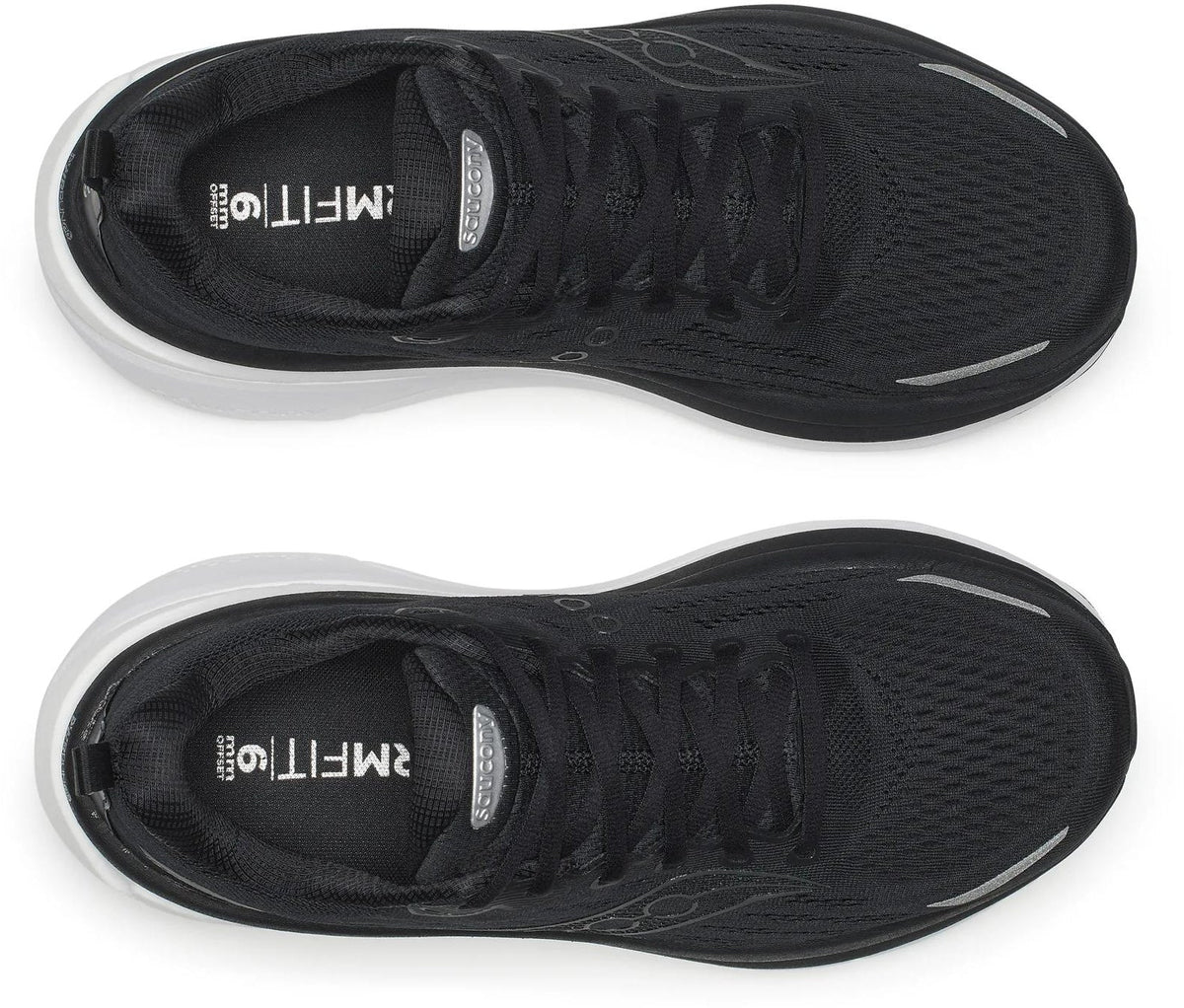 Saucony Hurricane 25 WIDE FIT Men's Running Shoes - Black | Running & Training