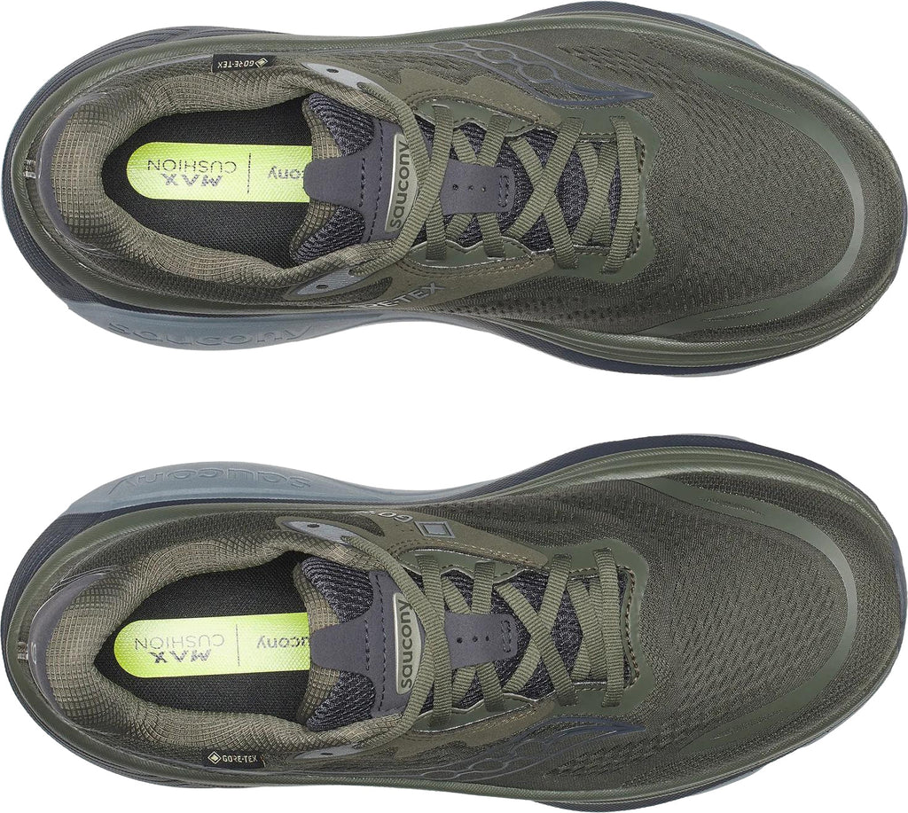 Saucony Hurricane 26 GORE-TEX Men's Running Shoes - Green | Running & Training