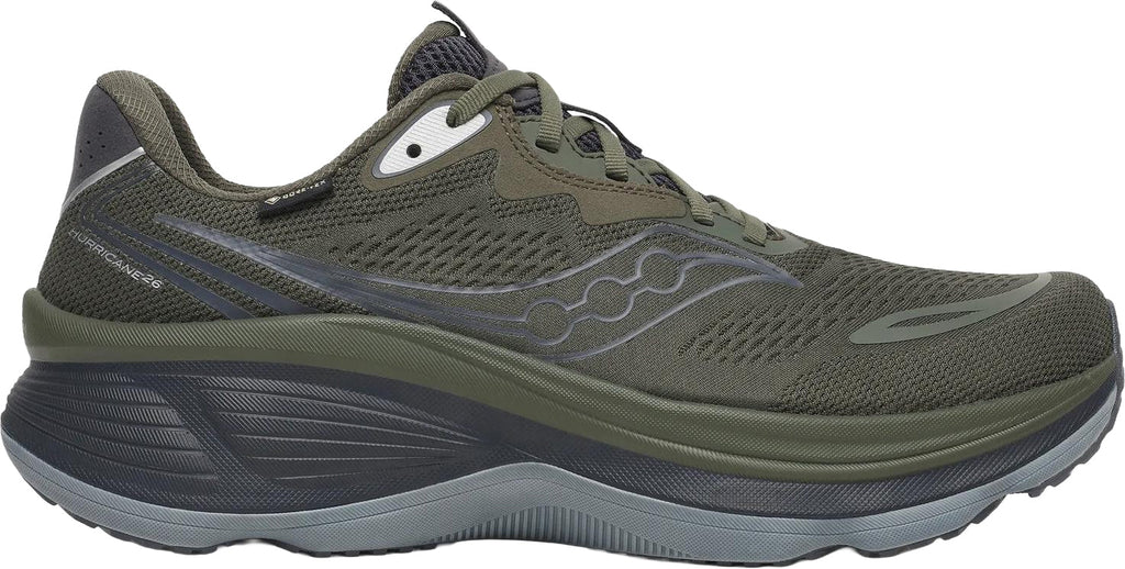 Saucony Hurricane 26 GORE-TEX Men's Running Shoes - Green | Running & Training