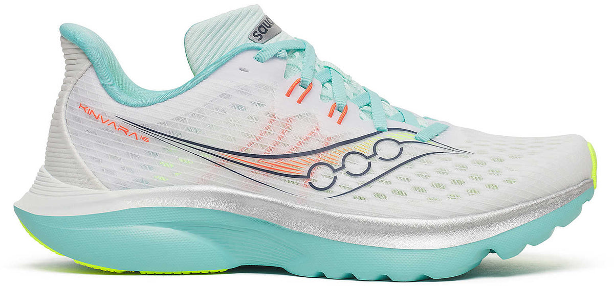Saucony Kinvara 16 Women's Running Shoes - White | Running & Training