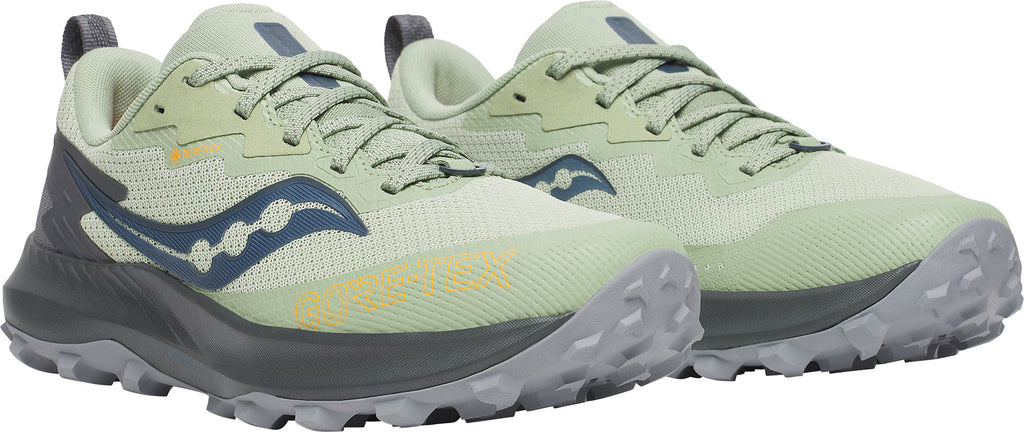 Saucony Peregrine 14 GORE-TEX Women's Trail Running Shoes - Green | Trail Running