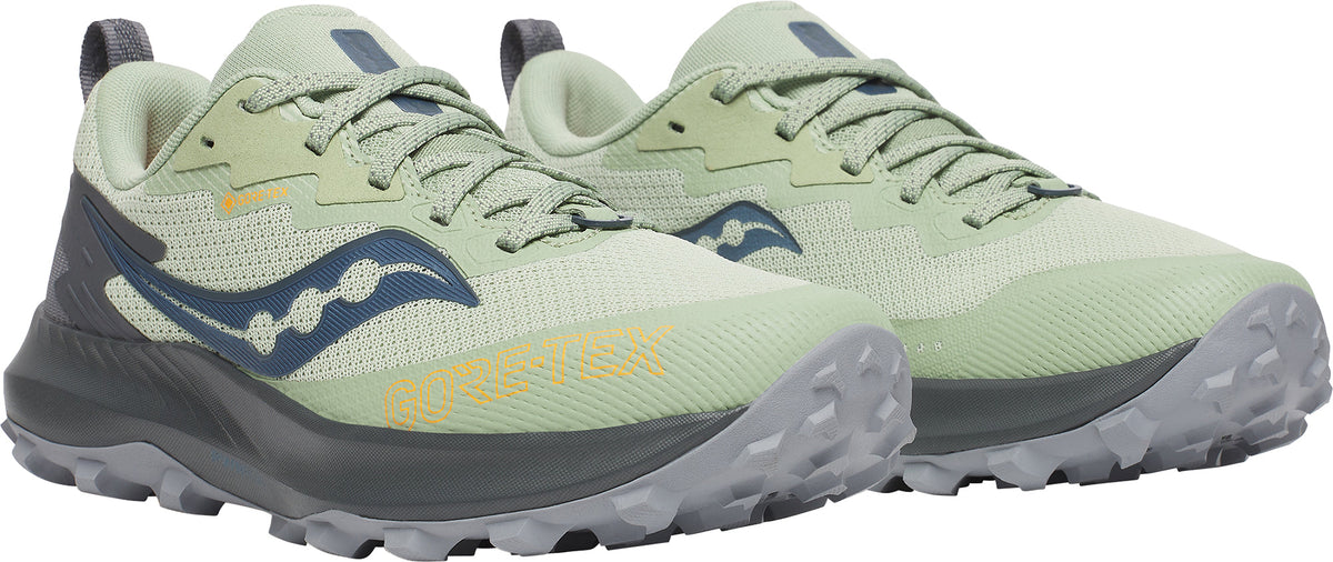 Saucony Peregrine 14 GORE-TEX Women's Trail Running Shoes - Green | Trail Running