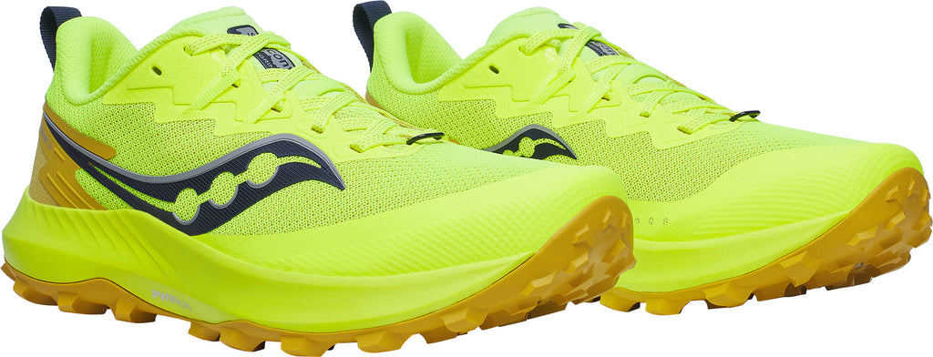Saucony Peregrine 14 Men's Trail Running Shoes - Yellow | Trail Running