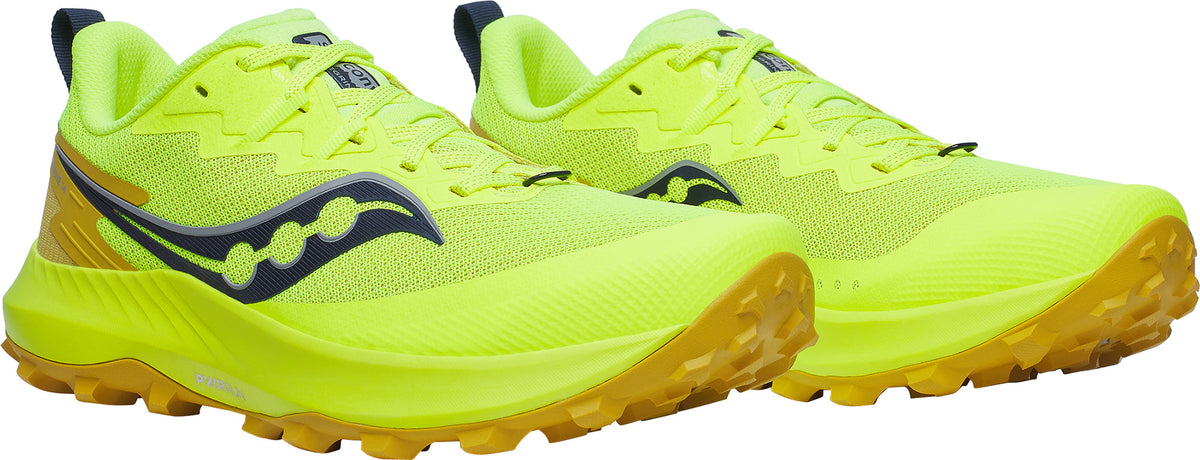 Saucony Peregrine 14 Men's Trail Running Shoes - Yellow | Trail Running