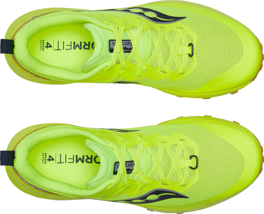 Saucony Peregrine 14 Men's Trail Running Shoes - Yellow | Trail Running