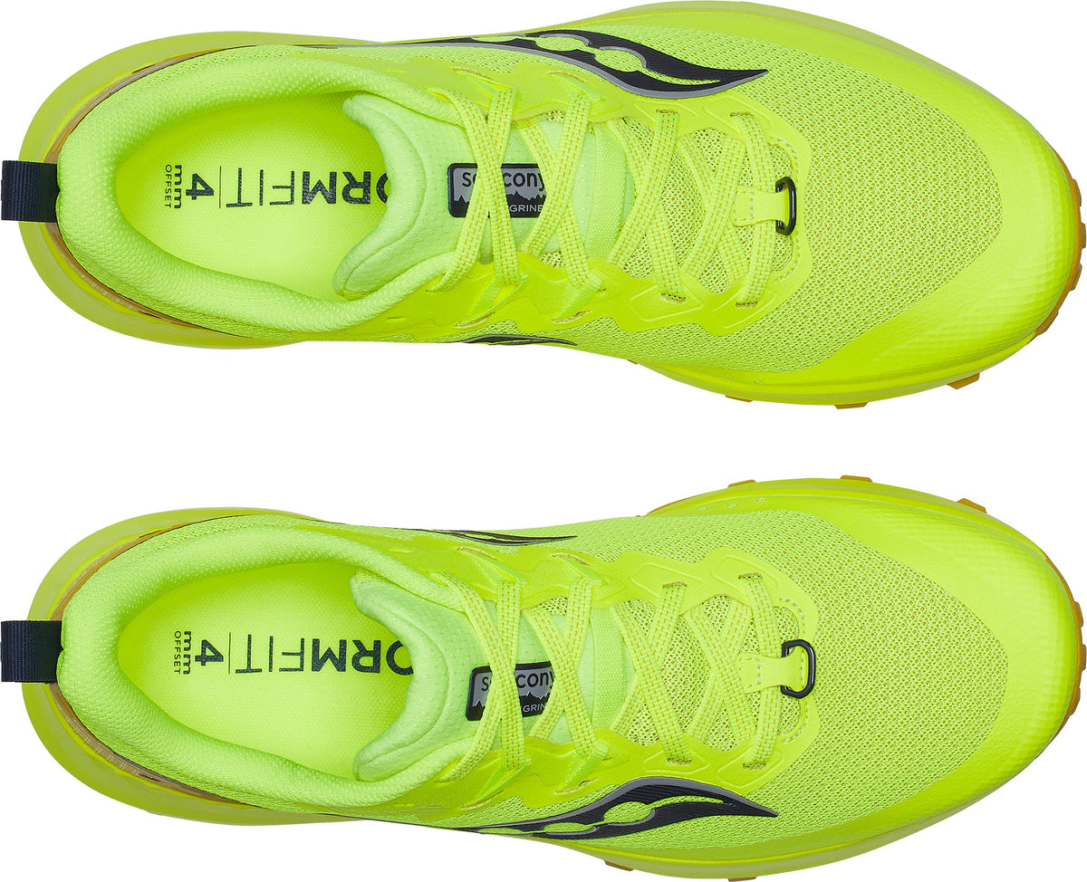 Saucony Peregrine 14 Men's Trail Running Shoes - Yellow | Trail Running